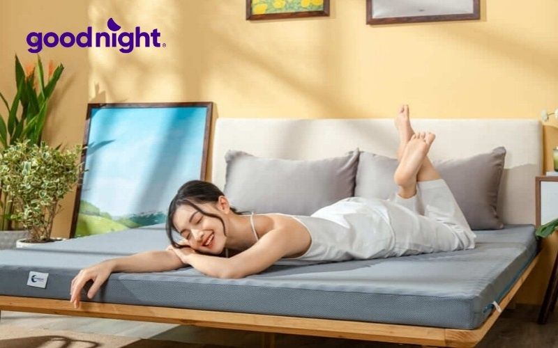 Bảng giá nệm 2mx2m2 chính hãng, giá tốt nhất 4 Nệm foam Nhật Goodnight Osaka 2mx2m2