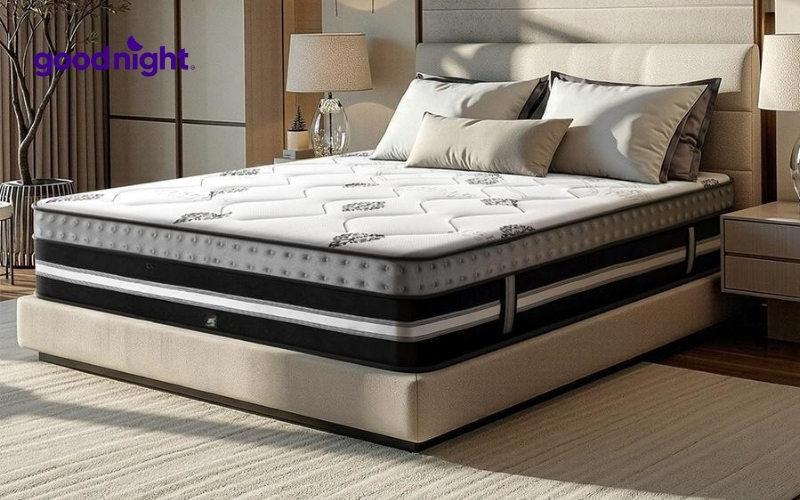 Bảng giá nệm dày 35cm cập nhật mới nhất năm 2026 5 Nệm lò xo túi Cool Gel Foam Giselle Bedding 7-Zone 35cm