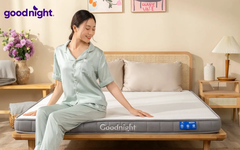 TOP 5 mẫu nệm 5cm bán chạy, uy tín 2026 8 Chất liệu là yếu tố ảnh hưởng lớn đến cảm giác nằm, độ bền và khả năng nâng đỡ
