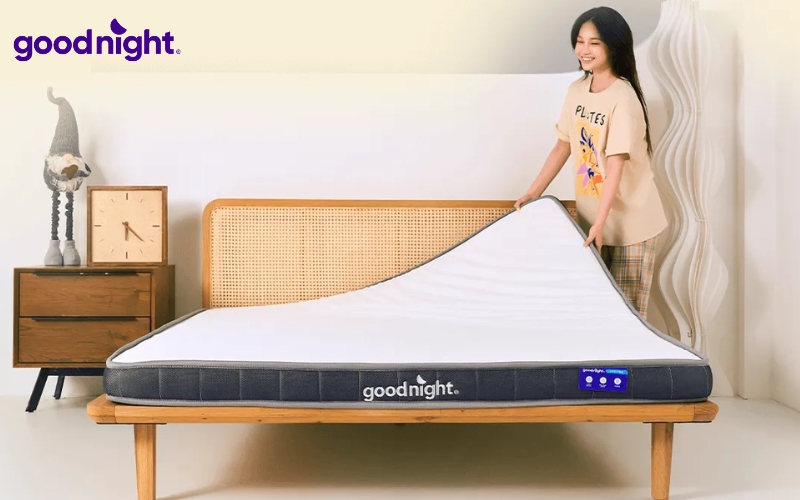 TOP 5 mẫu nệm 5cm bán chạy, uy tín 2026 2 Nệm 5cm là dòng nệm có độ dày khoảng 5cm