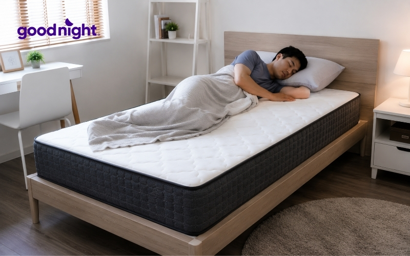 Cập nhật bảng giá nệm 90cm (90×190, 90×200) mới nhất 2026 8 Dựa trên tính chất của nệm (Cân nặng và độ cứng phù hợp)