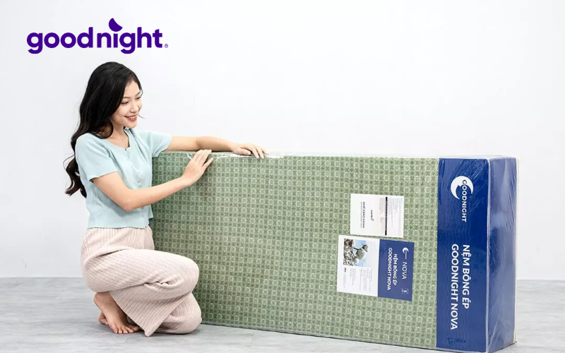 Nệm bông ép có độ bền cao hơn nệm PE