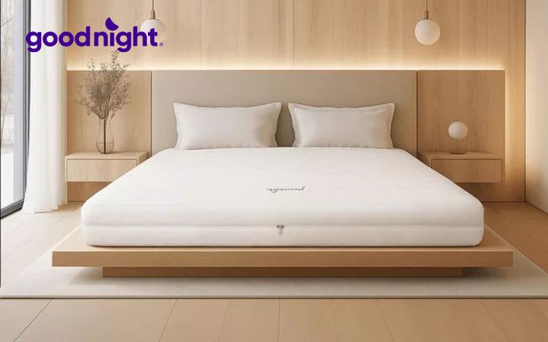 Danh sách 15 mẫu nệm cao cấp, chất lượng vượt trội năm 2025 29 Gummi Legend là mẫu nệm cao su cao cấp tích hợp công nghệ nâng đỡ 7 vùng cơ thể