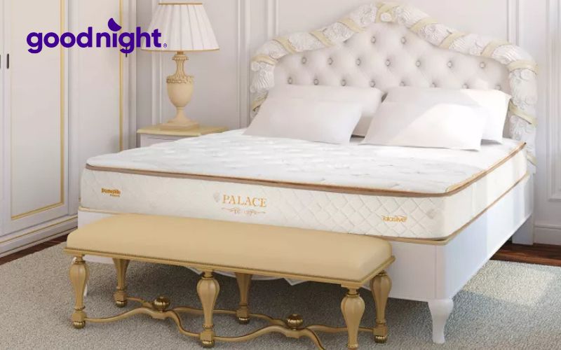 Danh sách 15 mẫu nệm cao cấp, chất lượng vượt trội năm 2025 33 Dunlopillo Palace là mẫu nệm cao cấp hội tụ các yếu tố chăm sóc giấc ngủ toàn diện