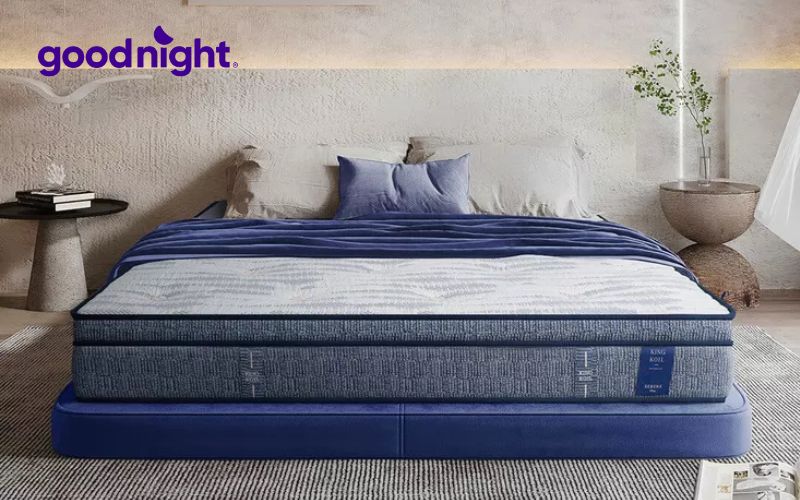 Danh sách 15 mẫu nệm cao cấp, chất lượng vượt trội năm 2025 34 Nệm lò xo King Koil Serene Plus lông cừu dày 27cm