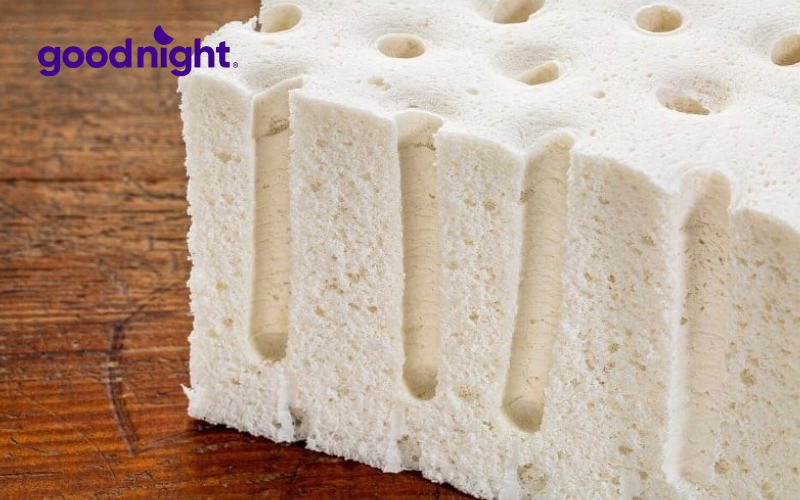 Nệm cao su là gì? 5 yếu tố cần cân nhắc để lựa chọn nệm chất lượng 2 Cấu tạo nệm cao su