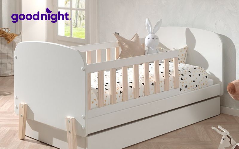 Top 10 mẫu nệm cho trẻ đẹp, an toàn được ưa chuộng năm 2025 2 Nệm foam trà xanh Goodnight Luna kháng khuẩn