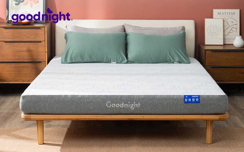 Top 7 loại nệm cho người đau vai gáy được khuyên dùng 2 Nệm Goodnight Hachi giúp giảm căng thẳng lên các vùng cổ, vai, lưng