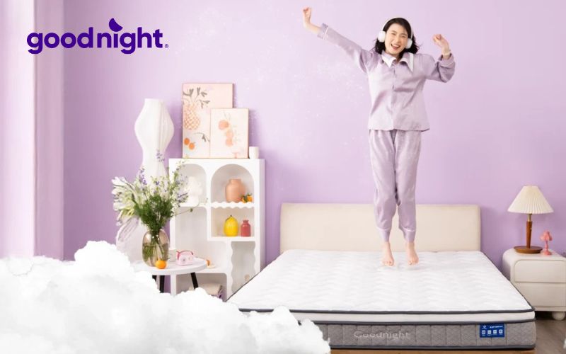 Top 7 loại nệm cho người đau vai gáy được khuyên dùng 12 Goodnight là thương hiệu uy tín cung cấp nệm cho người đau vai gáy
