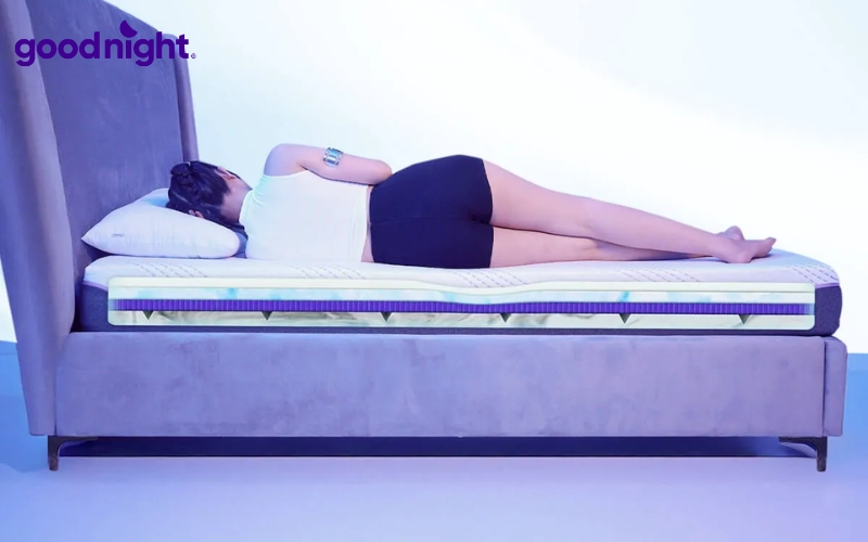 TOP 5 mẫu nệm cuộn chất lượng - Ưu, nhược điểm cần biết 5 Goodnight Active Hybrid