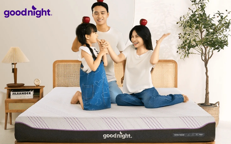Nệm điều hòa là gì? Hướng dẫn chọn mua & sử dụng an toàn 10 Điểm đáng chú ý tại Goodnight là chính sách ngủ thử lên đến 120 đêm