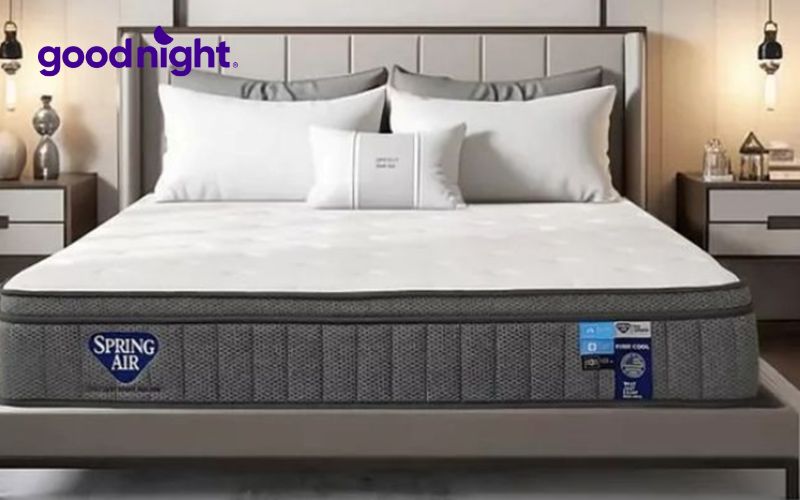 Nệm điều hòa là gì? Hướng dẫn chọn mua nệm điều hòa chất lượng 9 Spring Air Back Supporter Firm Cool mang đến trải nghiệm ngủ mát lạnh và nâng đỡ tối ưu cho người dùng