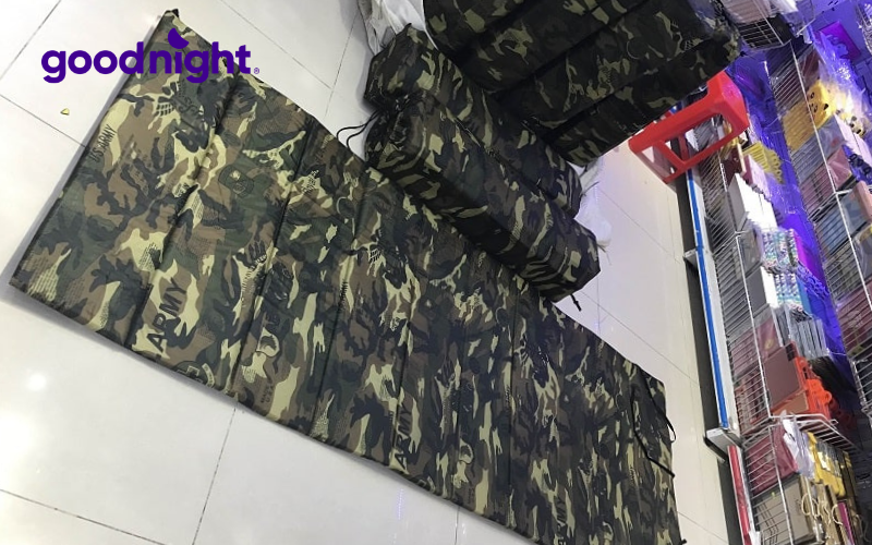 Top 10 loại nệm du lịch tốt nhất nên lựa chọn 9 Nệm rằn ri lính