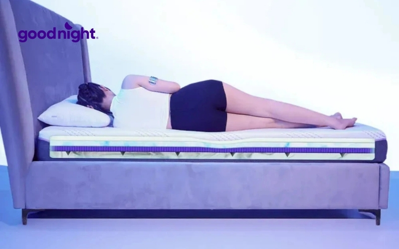 Top 10 mẫu nệm êm như khách sạn được nhiều người ưa chuộng 4 Nệm Foam Goodnight Active Hybrid