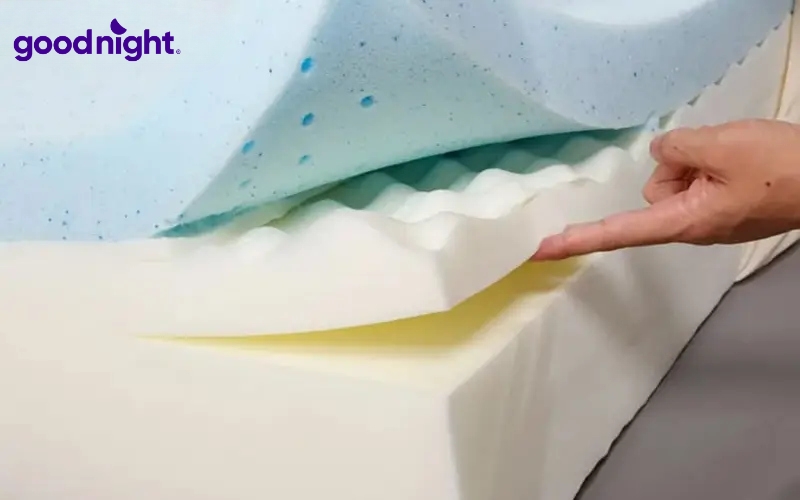 Nệm foam chống cháy là gì? TOP 5 mẫu nệm đáng mua năm 2026 4 Không phải cứ chọn nệm có khả năng chống cháy là bạn sẽ có trải nghiệm nằm thoải mái