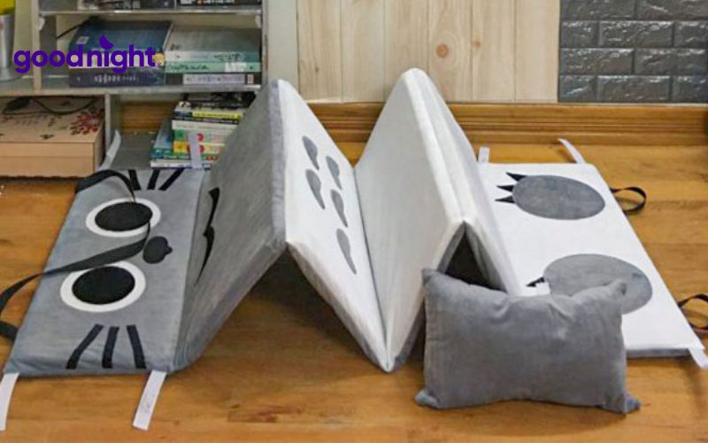 Top 5 mẫu nệm gấp văn phòng & Kinh nghiệm chọn mua 6 Nệm ngủ văn phòng gấp gọn hình Totoro