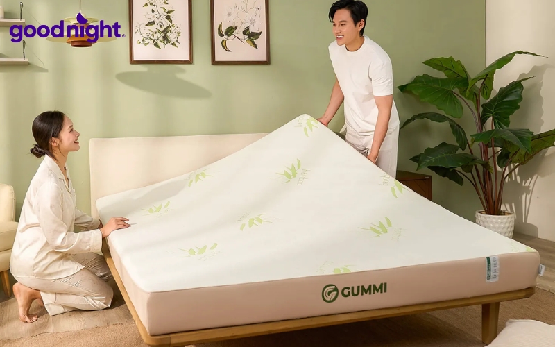 TOP 7 mẫu nệm giá 2 triệu chất lượng, uy tín 4 Nệm cao su