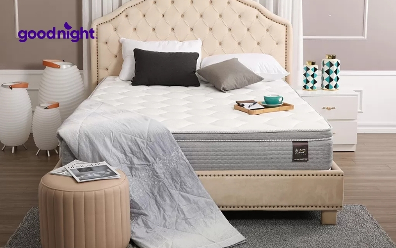 TOP 7 mẫu nệm lò xo Mỹ cao cấp, chất lượng hiện nay 3 King Koil Cloud Euro Top