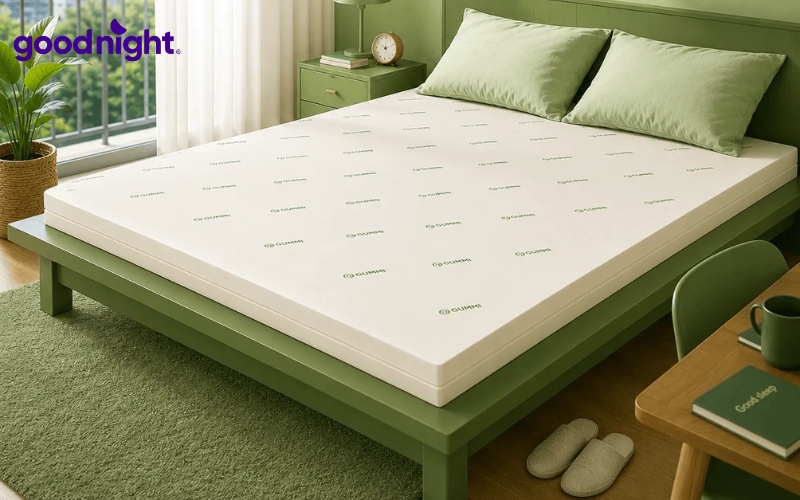 11 mẫu nệm mỏng uy tín, chất lượng, giá tốt 2026 7 Gummi Lite