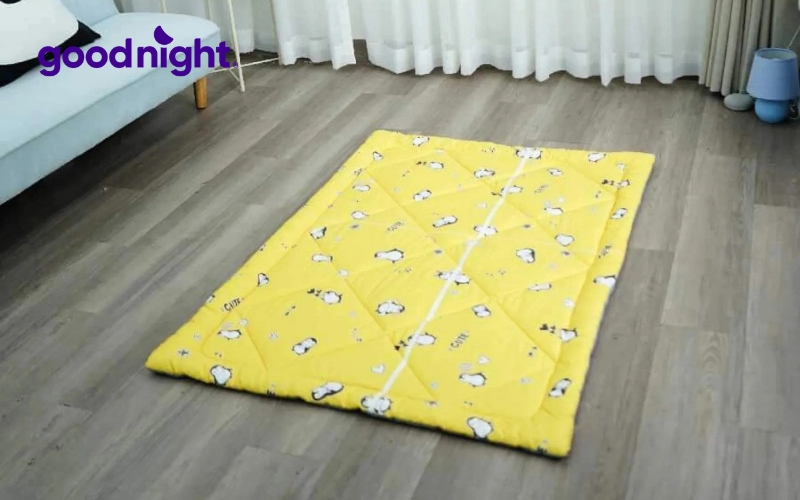 Gợi ý 10+ mẫu nệm ngủ cho bé đi học mẫu giáo chất lượng, giá tốt 11 Bộ trải em bé Penguin K-Bedding