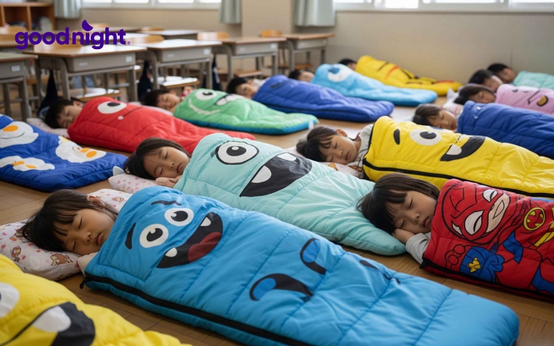 Gợi ý 10+ mẫu nệm ngủ cho bé đi học mẫu giáo chất lượng, giá tốt 2 Một tấm nệm chất lượng không chỉ giúp bé ngủ ngon mà còn mang lại nhiều lợi ích quan trọng