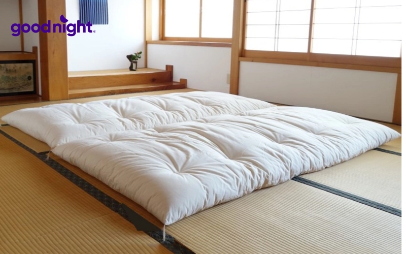TOP 8 mẫu nệm Nhật Bản chất lượng, uy tín 2026 3 Nệm Nhật truyền thống Futon