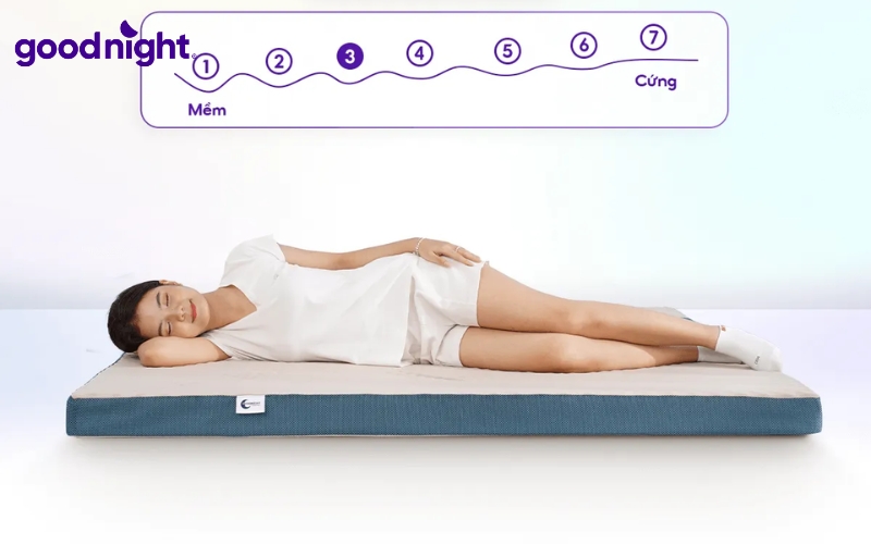 10 mẫu nệm sinh viên bền đẹp cho phòng trọ, kí túc xá 4 Nệm Foam Goodnight Massage 1.0