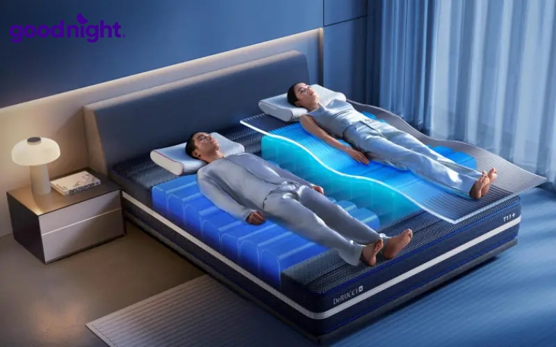 Nệm thông minh là gì? Những ai nên sử dụng nệm thông minh? 4 Không chỉ tập trung vào cảm giác nằm, một số mẫu nệm cao cấp còn tích hợp chế độ rung massage với nhiều mức cường độ khác nhau