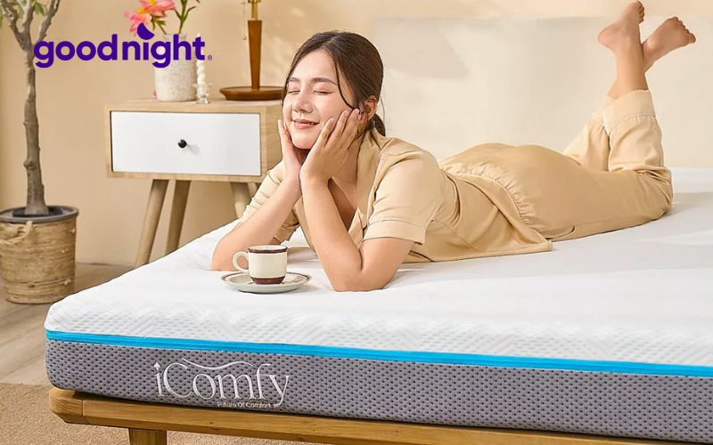 Top 7 loại nệm tốt, đáng mua trên thị trường năm 2025 8 Với Icomfy Coolax, mỗi giấc ngủ đều trở thành trải nghiệm trọn vẹn và sảng khoái