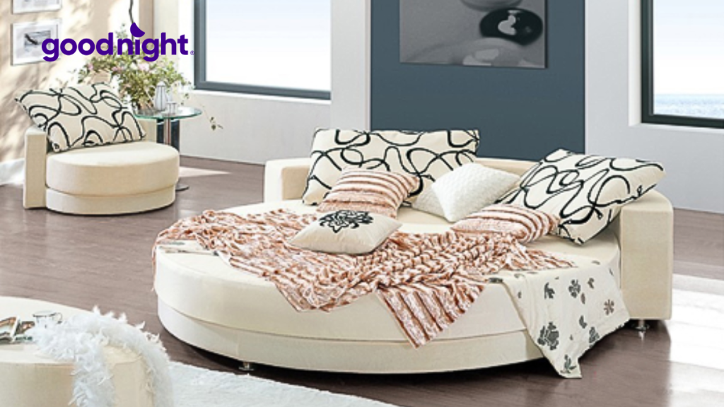 Nệm tròn có thiết kế độc đáo