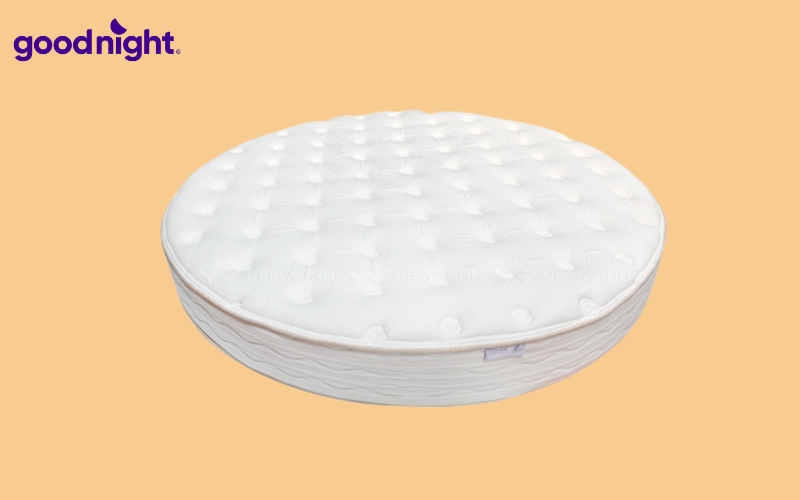 Top 8 mẫu nệm tròn chất lượng được yêu thích nhất hiện nay 8 Nệm tròn Dunlopillo Audrey