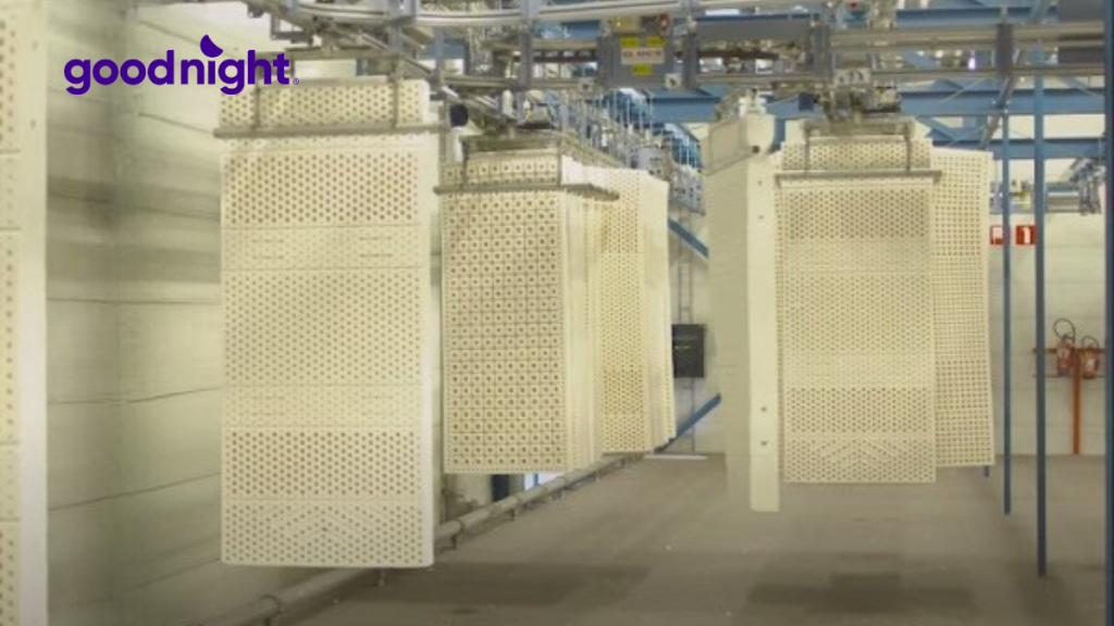 Khám phá quy trình sản xuất nệm cao su chất lượng cao