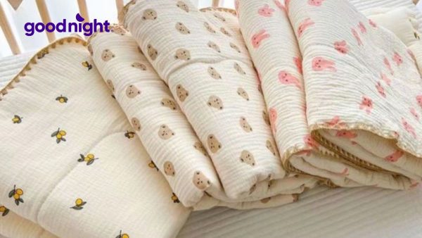 Top 5 loại chăn cho bé sơ sinh an toàn, chất lượng