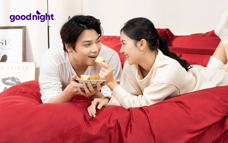 10+ mẫu chăn ga gối đệm cưới màu đỏ cực đẹp cho phòng tân hôn 2 Ý nghĩa của việc mua chăn ga gối đệm cưới màu đỏ?