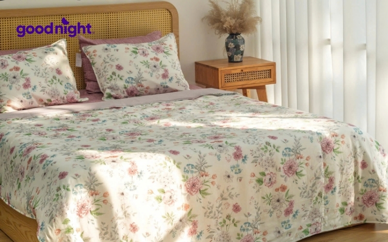 10 mẫu bộ ga giường Hàn Quốc được ưa chuộng nhất hiện nay 2 Vì sao ga giường Hàn Quốc luôn được nhiều gia đình săn đón?