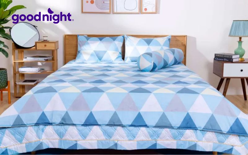 Top 9 mẫu ga giường mát lạnh - Giải pháp hoàn hảo cho mùa hè 10 Bộ ga phủ Amando Dream chất liệu 100% cotton tự nhiên, thoáng khí vượt trội