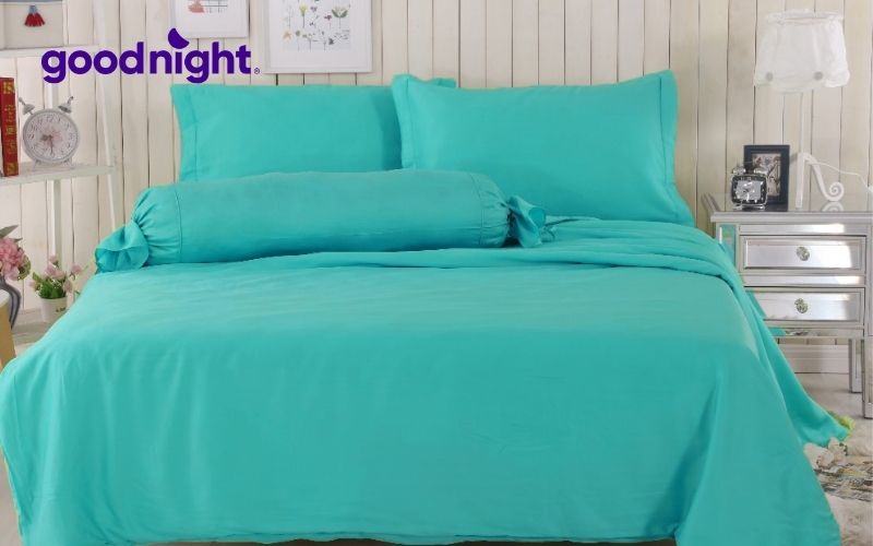 Top 10+ mẫu ga giường màu xanh ngọc đẹp, bắt mắt 2025 7 Nên mua ga giường màu xanh ngọc ở đâu?