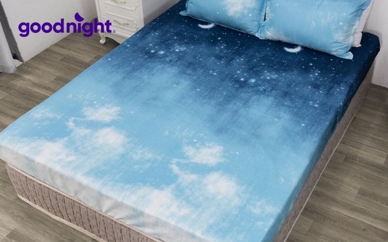 Top 10+ mẫu ga giường màu xanh ngọc đẹp, bắt mắt 2025 6 Ga giường xanh ngọc ombre