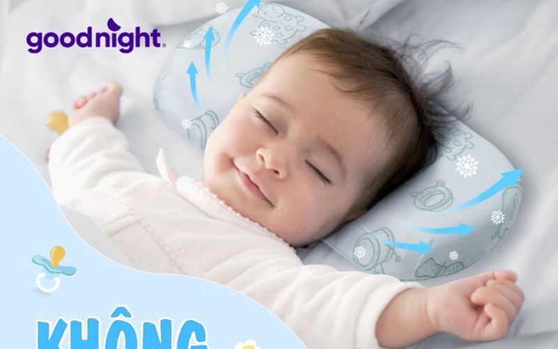 Gối cho bé 2 tuổi dày bao nhiêu cm? Mẹo chọn gối chất lượng 9 Gối sơ sinh Contour Liên Á được thiết kế chuyên biệt để chăm sóc giấc ngủ an toàn cho bé yêu