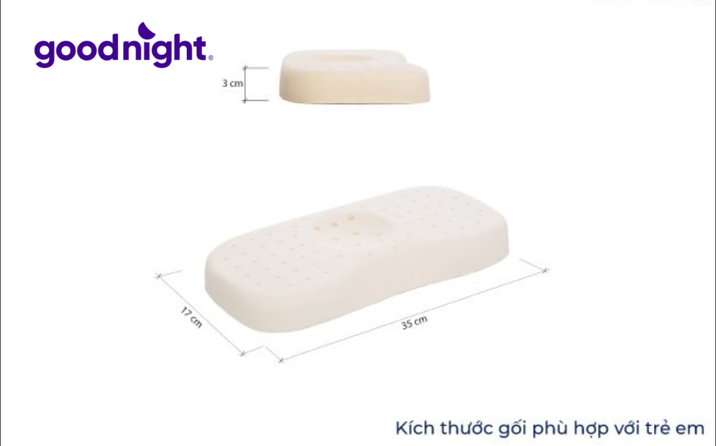 Mẹo chọn gối cho bé 3 tuổi phù hợp, an toàn 3 Khi lựa chọn gối cho bé 3 tuổi, các ba mẹ nên kiểm tra kích thước của sản phẩm.
