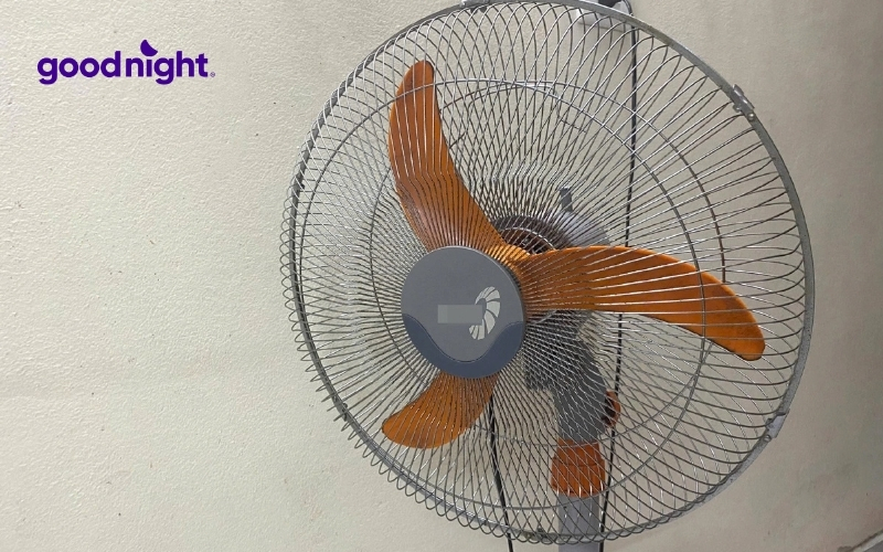 Nệm cao su có phơi nắng được không? 5 sai lầm cần tránh 4 Bật quạt máy thổi trực tiếp ở mức gió lớn