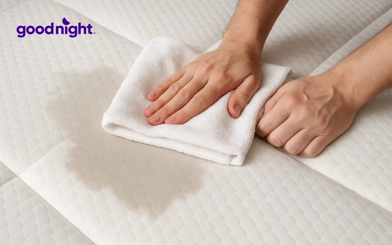 Nệm cao su có thấm nước không và mẹo xử lý nệm bị ướt 2 Nệm cao su có thấm nước không và cơ chế ngấm ẩm
