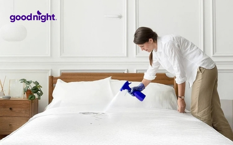 Nệm cao su có thấm nước không và mẹo xử lý nệm bị ướt 8 Xịt nước hoa hoặc tinh dầu đậm đặc để át mùi ẩm
