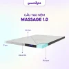 Nệm foam Goodnight Massage 1.0 2 nem foam da tang goodnight massage 1 0 1 6 11zon