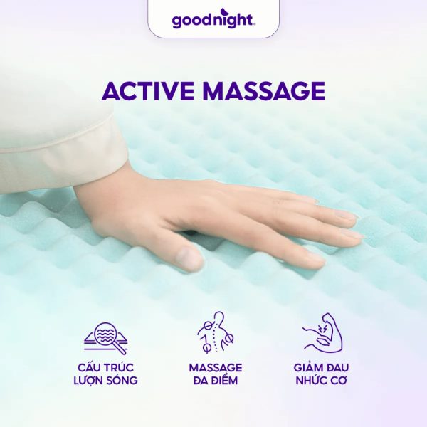 Massage toàn thân với cấu trúc profile-cutting