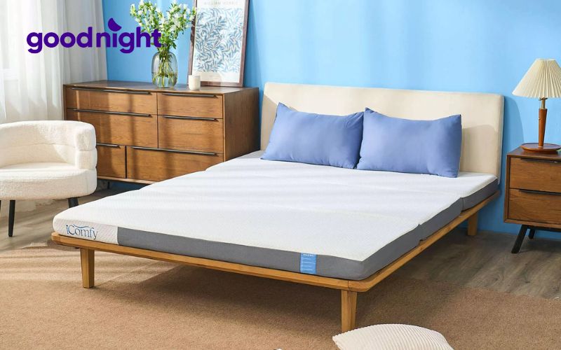 Nệm gấp gọn 2 người có tốt không? Top 10 nệm đáng mua nhất 11 Nệm gấp gọn 2 người nằm iComfy Fold 3.0