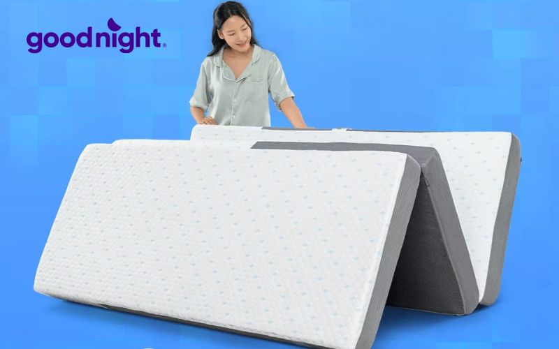 Nệm gấp gọn 2 người có tốt không? Top 10 nệm đáng mua nhất 12 Nệm foam gấp 3 iComfy Fold 4.0