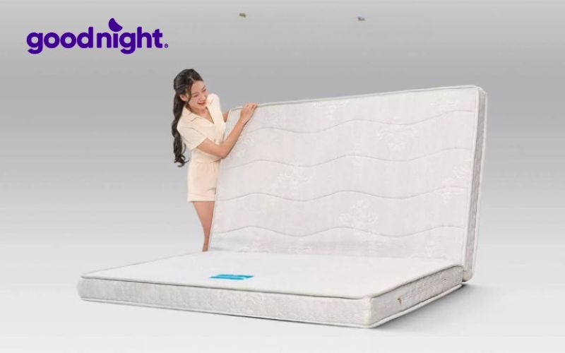 Nệm gấp gọn 2 người có tốt không? Top 10 nệm đáng mua nhất 7 Nệm bông ép Wonjun Pure Premium