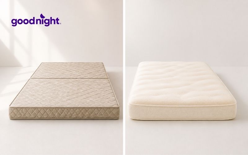 So sánh nệm bông ép và nệm mút: Đâu là lựa chọn tốt nhất? 4 So sánh nệm bông ép và nệm mút chi tiết