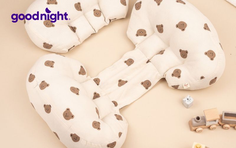 Top 7 loại gối cho bà bầu ngủ ngon và bảo vệ sức khỏe 11 Gối cánh tiên là loại gối chuyên dụng giúp hỗ trợ phần bụng và thắt lưng